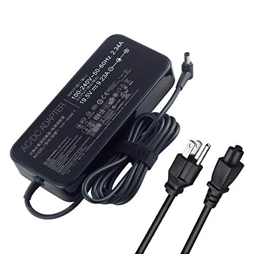 180W AC Charger Fit for Asus ROG GL502VM GL502VSK GL502VT S5V FX503VM FX502VM FX503VM FX503VM-EH73 GL503VD ADP-180MB F ADP-180HB D FA180PM111 Laptop AC Adapter Power Supply Cord