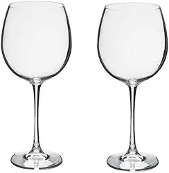 Jogo de 2 tacas Grand Sommelier em cristal ecologico 850ml A27cm