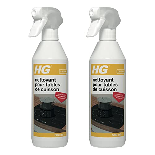HG detergente per Koch campi, per la quotidiana pulizia, 500 ml, 2 pcs