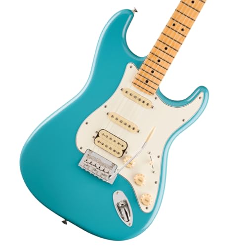 Fender tF_[ GLM^[ Player II StratocasterR HSS, Maple Fingerboard, Aquatone Blue \tgP[Xt