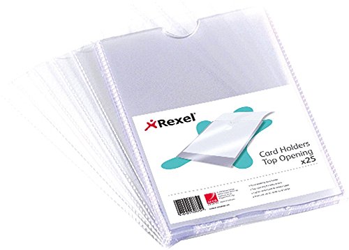 Porte-cartes A4 Rexel 12092 avec ouverture dessus pour insertion rapide et fluide