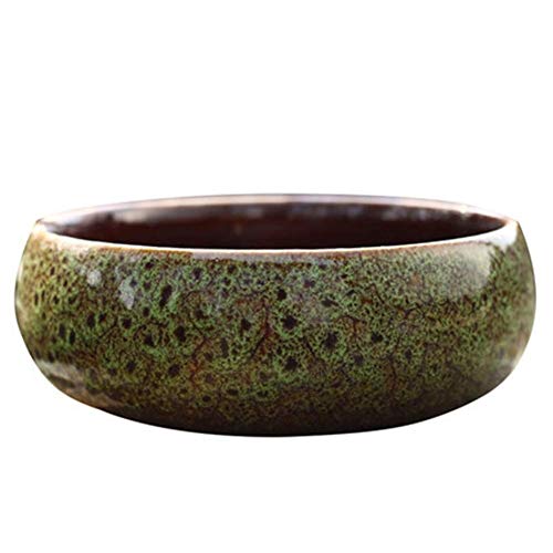 Pot de fleur de personnalité créative en céramique d'art pour bonsaï et micro paysage haut de gamme