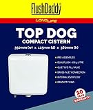 flushdaddy cist10 Top Dual Flush Spülkasten Einlass unten, mehrfarbig, 6 Liter