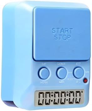dretec T-587ABLDI Study Timer, Learning Timer, Independent Study with Timer-Based Study Method, Set the Number of Days Until Test Date to Increase Motivation, Silent Mode & Lamp for Library Use