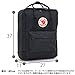 Fjällräven Kånken Unisex Travel Backpack - Side Slip Pocket - Adjustable Shoulder Straps - Dual Top Handles Ox Red One Size One Size