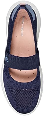 Easy Spirit Women's PAISLEY2 Mary Jane Flat, Blue 400, 8 | Image 1