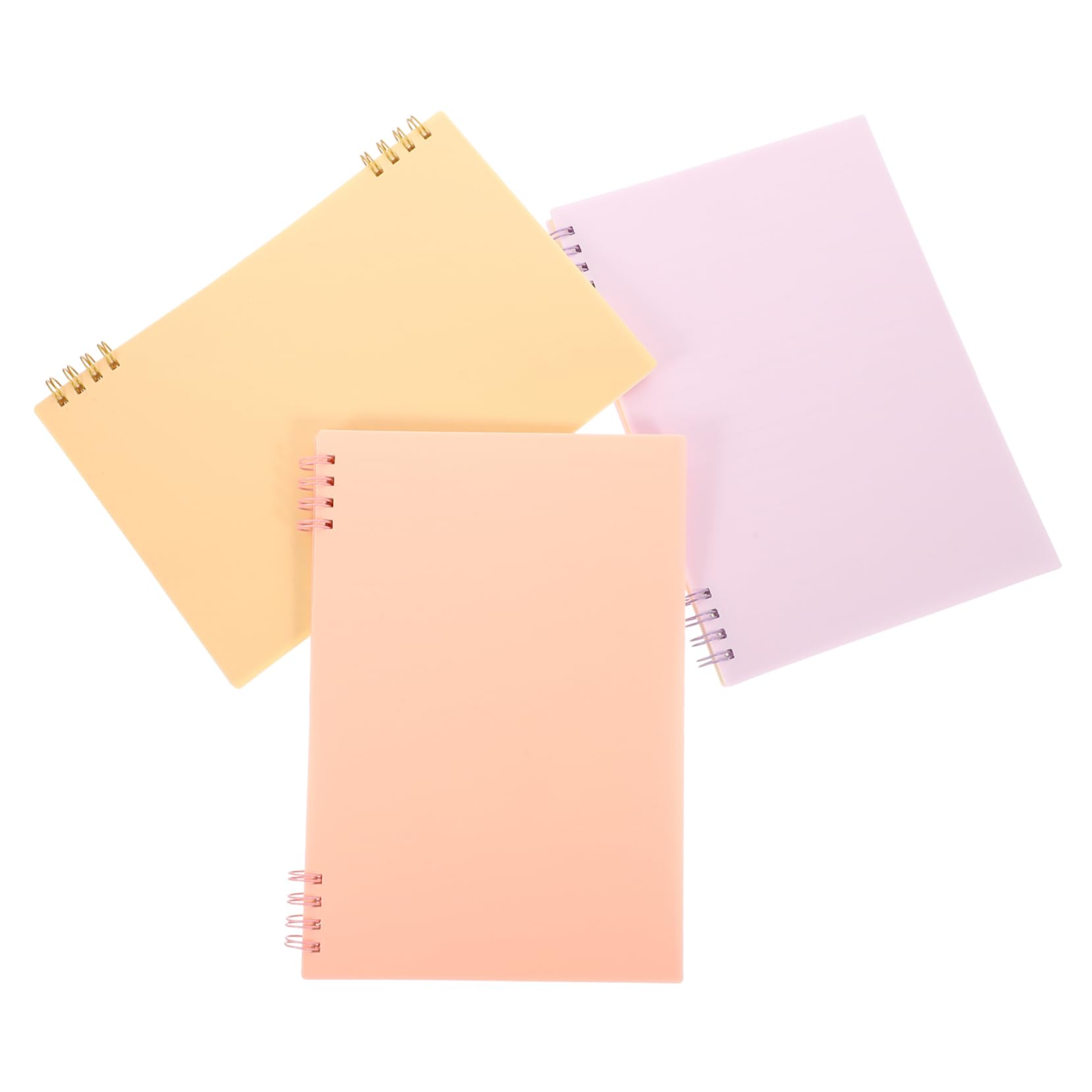 3 Pièces carnet liste cahier de grille cahier ligné Graphique petit bloc-notes à spirale workbook memo calepin de note reminder nookbook faveur des étudiants plan accessoire papier