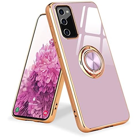 Urarssa Samsung Galaxy S20 FE 4G Case with Ring Holder Cover