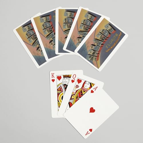 Baraja de 52 cartas tamaño póker miniatura 7