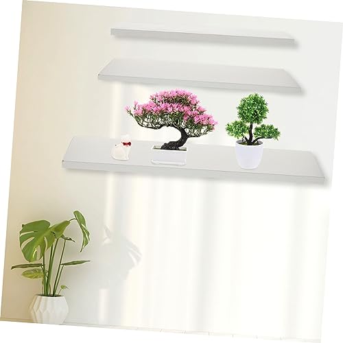 Étagère murale en bois set de rangement rustique pour meuble mural
