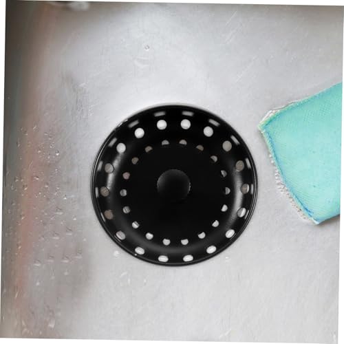 Colador para fregadero de acero inoxidable negro miniatura 6