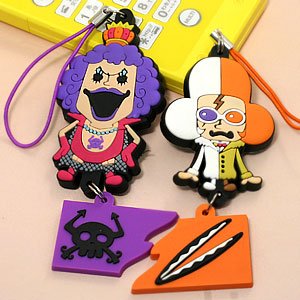 ワンピース　ストラップ ドラゴンボールZ x ワンピース ストラップ セット - メルカリ