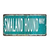 Qualité supérieure : cette plaque en métal vintage est fabriquée en étain/aluminium léger mais durable. Les bords arrondis sont sûrs, ne rouillent pas, ne se décolorent pas et peuvent être utilisés à l'intérieur et à l'extérieur pendant de nombreuses années