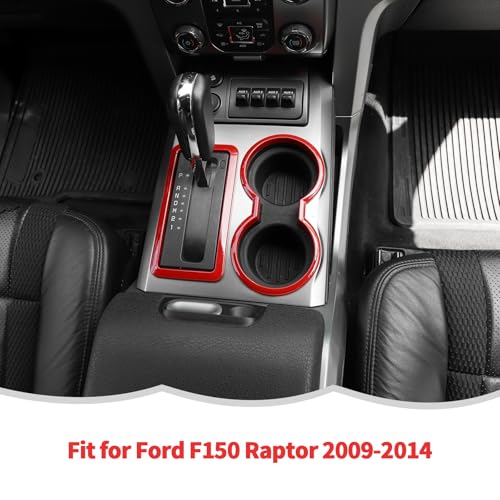 Cubierta para portavasos y marco de palanca Ford F150 Raptor 2009-2014 miniatura 7