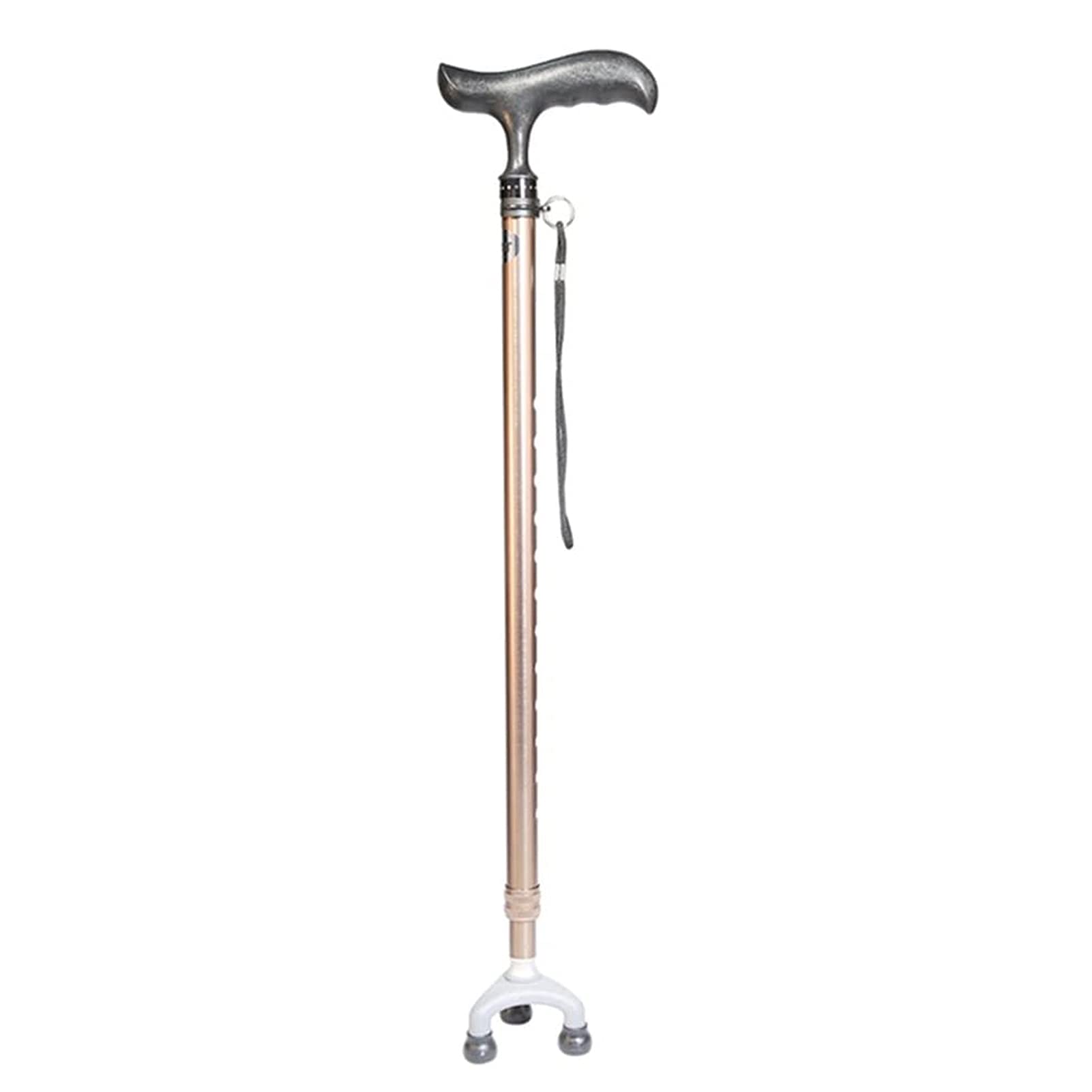 Cane plegable, bastón plegable ligero para hombres y mujeres, caminar bastón de bastón ajustable y duradero para viajes portátiles, equilibrio, equilibrio, ayuda de movilidad con mango ergonómico, cuá