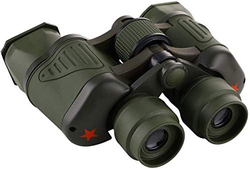 Binocular 50x50 con recubrimiento rojo miniatura 2