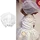 Pssopp Schleier für Hunde Hund Braut Blume Kopfschmuck Hundehaarspangen Hund Haustier Katze Brautkleid Hochzeit Haar Zubehör für kleine Hunde Katzen(L)
