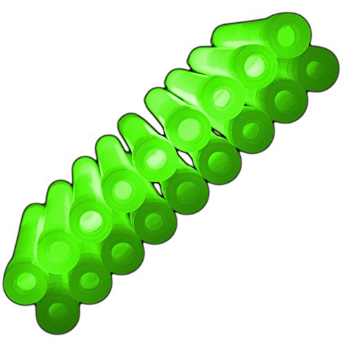 Glowhouse Lightstick Green Glow Sticks – 6 Inch Emergency, Ultra Bright Light Sticks with 12+ Hour Duration (Pack of 10)