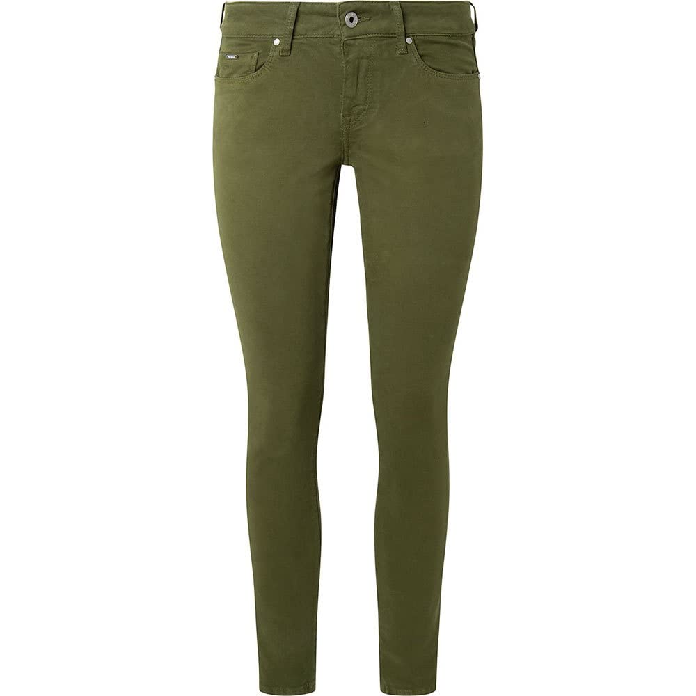 Pepe Jeans Damen Jeans Soho, Grün (Thyme), 29W / 32L