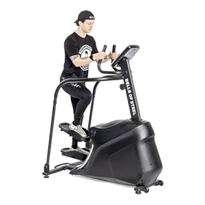 Stair Stepper [Bells of Steel] Stair Climber, Blitz Stepper Machine for Exercise, Stair Stepper for Home Gym, Magnetic Resistance Cardio Machine, 15 Levels, 330lb Capacity Exercise Stepper