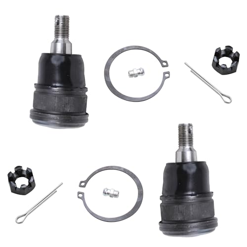Image of Detroit Axle - 8pc Front End Suspension Kit for 2001-2005 Honda Civic EL 2 Lower Control Arms 2 Lower Ball Joints 4 Inner & Outer Tie Rod End Links 2002 2003 2004 Replacement