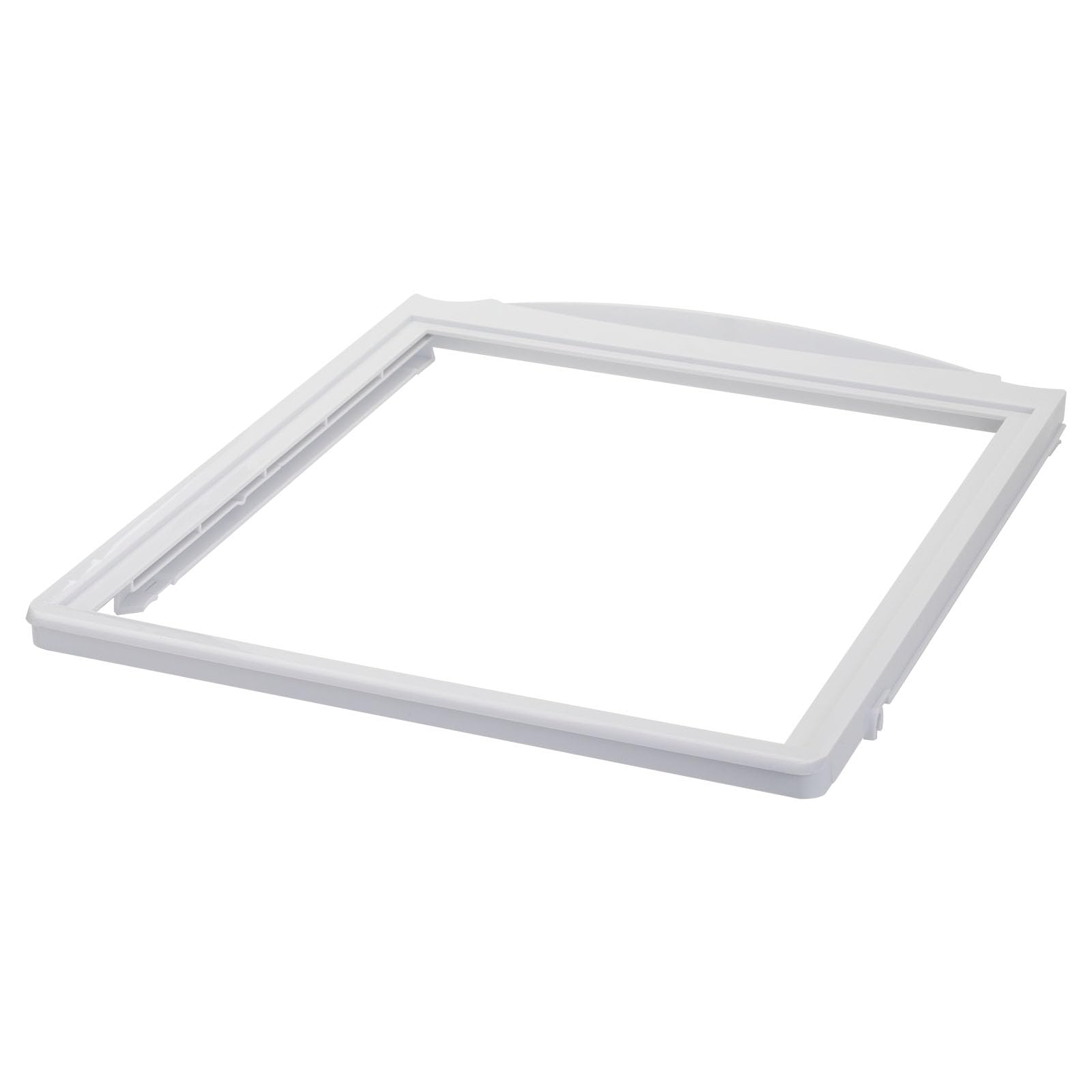 240599301 Crisper Pan Cover Compatible with Frigidaire Refrigerator Shelf Frame Without Glass Refrigerator, Delicatessen Drawer Cover 19-5/8" x 16-3/8"