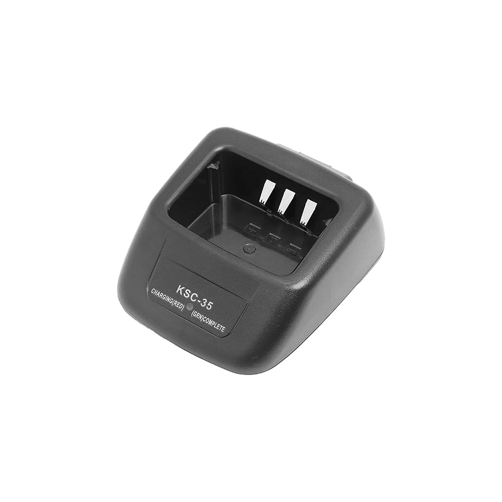 KSC-35 Chargeur de Batterie de Talkie-walkie pour Kenwood KNB-45L KNB-45 pour TK-U100 Station d'accueil pour Radio bidirectionnelle