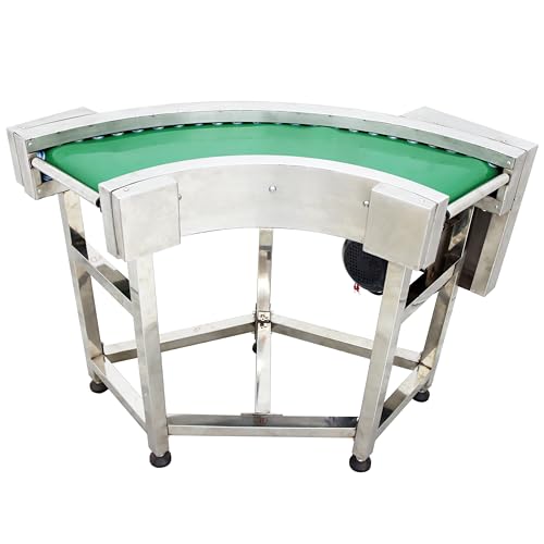 TECHTONGDA 90° PVC Flat Conveyor Belt Systems Stainless Steel Frames for Industrial Transport Conveyor Speed Adjustable