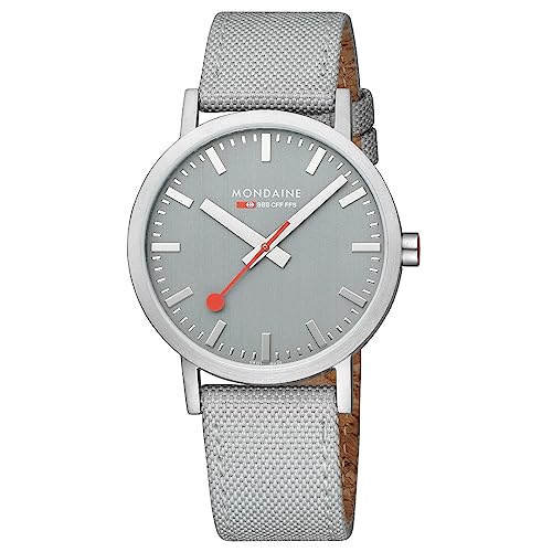 Mondaine Classic 40Mm Watch | St. Steel Brushed #TOP25