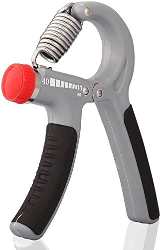 Leosportz Hand Gripper For Best Hand Exerciser Grip Adjustable 10kg to 40kg Hand Grip (Grey) (B079G5K812) Amazon Price History, Amazon Price Tracker