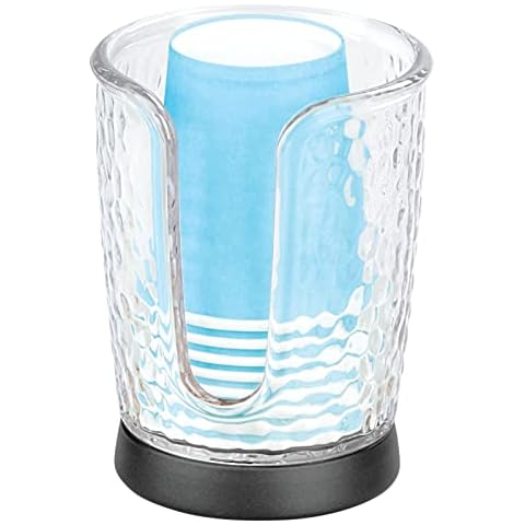 mDesign Compact Disposable Cup Dispenser Cover