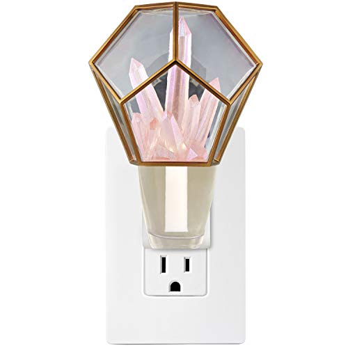 Bath and Body Works Crystal Terrarium Nightlight Wallflowers Fragrance Plug.