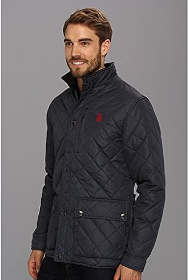 polo diamond quilted jacket