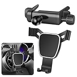LUNQIN Car Phone Mount Holder for Mazda MX-5 Miata 1999-2025，Mazda 6 2003-2013，Mazda 3 2004-2013，CX-7 2007-2012 Auto Accessories Navigation Bracket Interior Circular Air Vent Mobile Cell Phone case