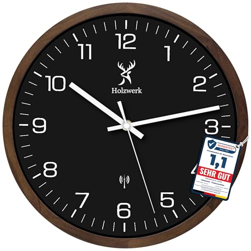 Montre en bois pour femme Holzwerk Germany Matrix avec jour de la semaine