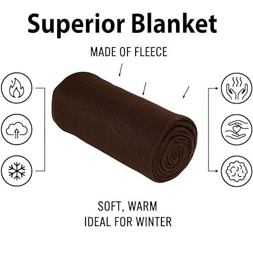 Image of CHANDRAVATI Stylish Polar Fleece Single Bed AC Fleece Wool Blanket - 58x88 Inch || Skin Friendly || Plain || (20)