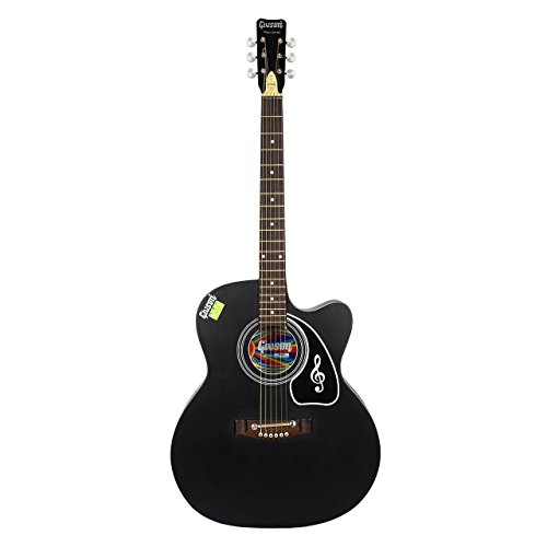 Image of Givson Venus Special, 6-Strings, Acoustic guitar , Right-Handed, Black Matt, With Guitar Cover /Bag