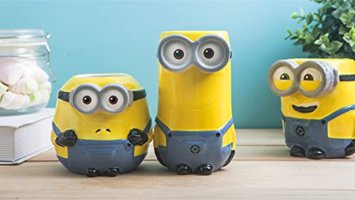 Zak Designs Despicable Me Kevin Minion 3D Sculpted Ceramic Coffee Mug For Hot Drinks, 14 Oz #TOP7