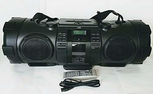 JVCケンウッド JVC パワードウーハーCDシステム ブラック RV-NB70-B