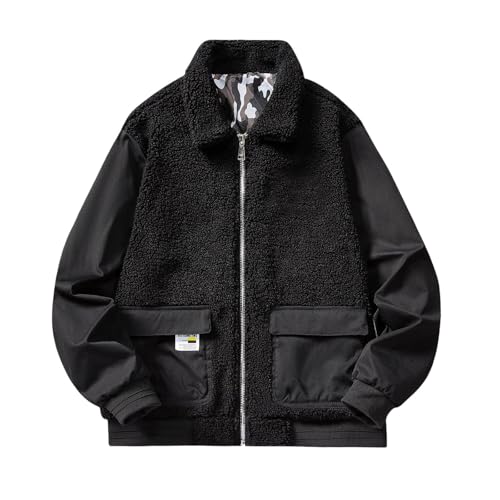 Manteau cuir homme blouson de chasse sport mi-saison