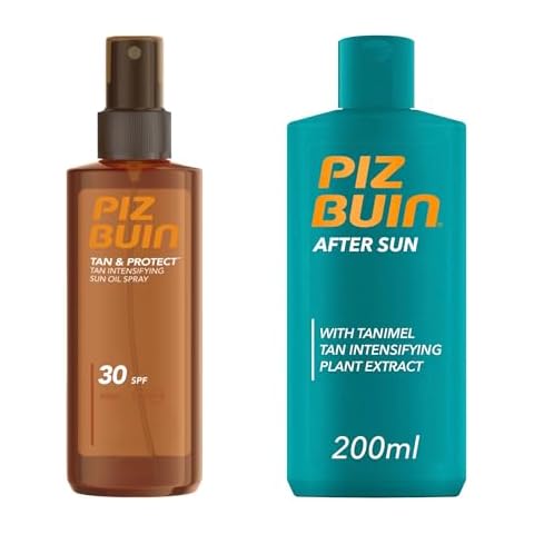 Piz Buin Tan & Protect Oil Spray Bundle Set Cover