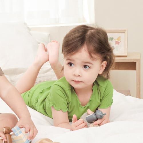 Image of pureborn Baby Pajamas Set Toddler Snug Fit Cotton Sleepwear 2pcs 12M-7Y