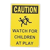 JECOMPRIS Sicherheitszeichen Push-zeichen Spielen Straßenschild Stoppschild Im Freien Offenes Schild Aufkleber Bar-schild Verkehr Poster Zeichen Für Nassen Boden Signal Vorsicht Eisen Yellow