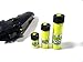 Glow-On Bright Yellow Color and Green Glow, Gun Night Sights Paint, Small 2.3 ml Vial. Concentrated, Bright Long Lasting Luminescence.