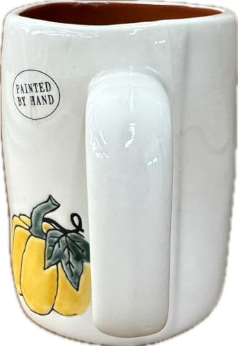 Taza de cerámica Rae Dunn blanca 16 oz miniatura 4