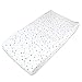 American Baby Company Printed 100% Natural Cotton Jersey Knit Fitted Contoured Changing Table Pad Cover, Silver Black Arrow, Soft Breathable, for Boys and Girls