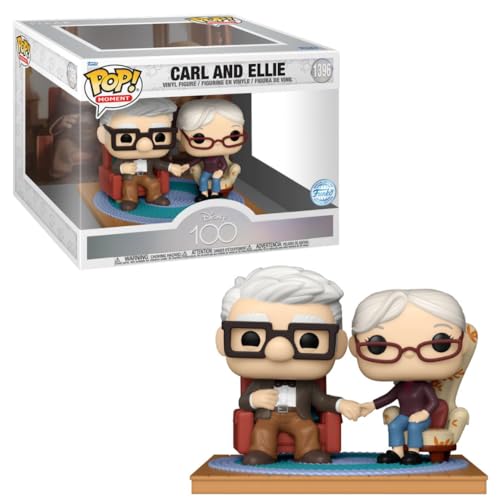 Funko Pop! Moment: Pixar - Carl & Ellie #1396 (exclusivo de BoxLung)