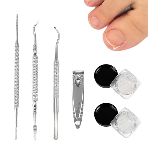 CHNOPS Ingrown Toenail Kit Complete Ingrown Toenail Care Kit – Clippers – Foot Cleaner