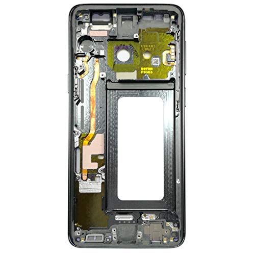 Châssis intermédiaire pour Galaxy S9 G960F de rechange gris noir - 2