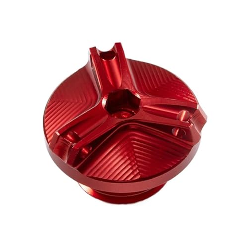 CB650R CB400 CB500X CB500F CB300R CB190R CB650F CB1000R CB1100 エンジンオイルキャップボルト 燃料フィラーキャップ 保護パーツに対応(NO LOGO red)